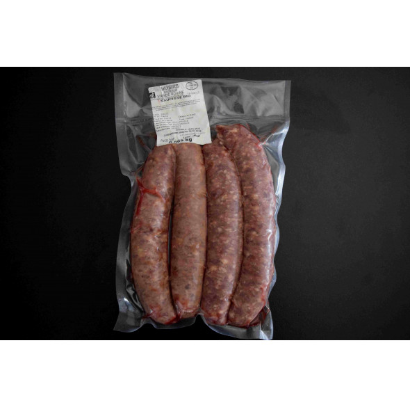 Saucisses de Bœuf Angus (par 4)